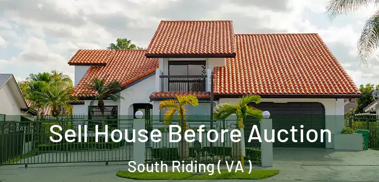  Sell House Before Auction South Riding ( VA )