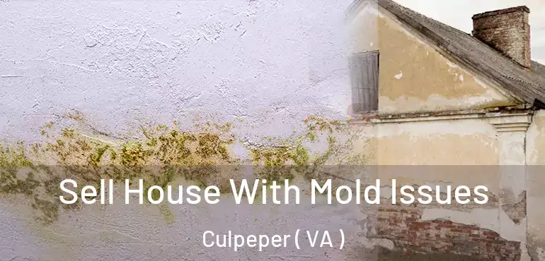  Sell House With Mold Issues Culpeper ( VA )