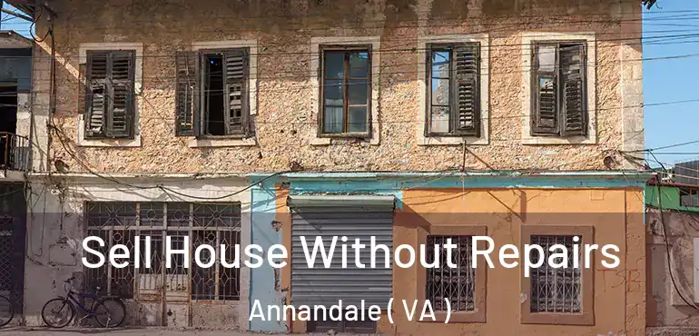  Sell House Without Repairs Annandale ( VA )