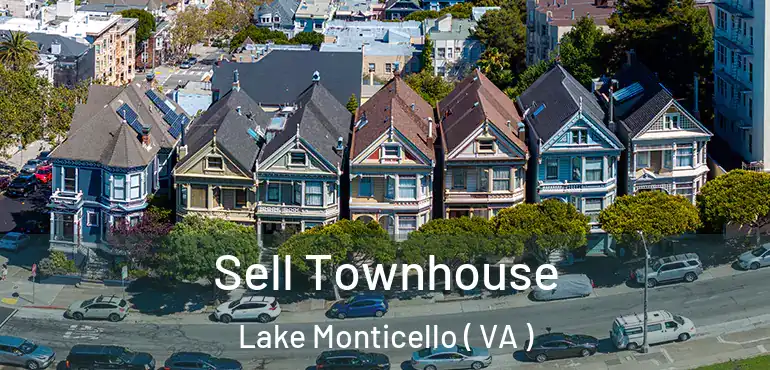 Sell Townhouse Lake Monticello ( VA )