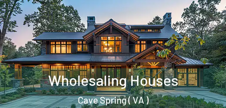 Wholesaling Houses Cave Spring ( VA )