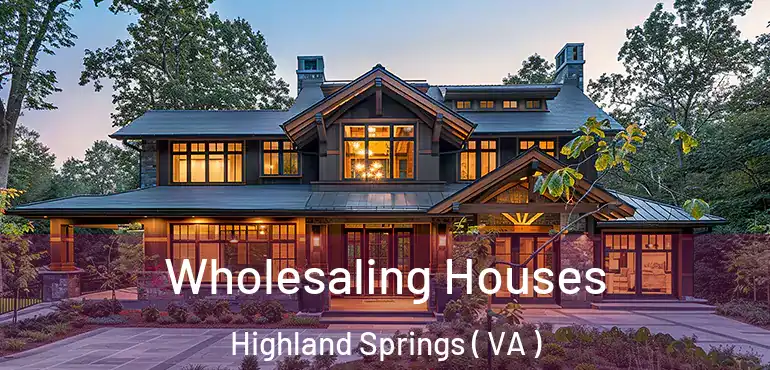 Wholesaling Houses Highland Springs ( VA )