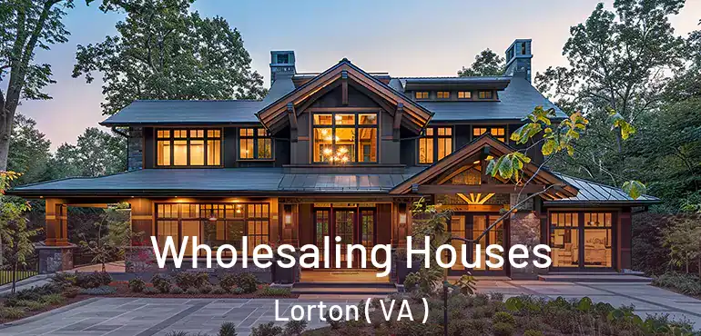  Wholesaling Houses Lorton ( VA )